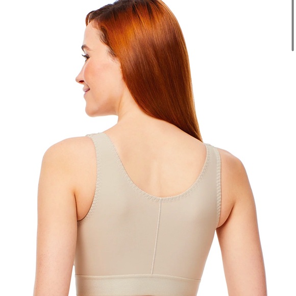 Adjustable Molded Cup Support Bra - 36B Post Op Breast Augmentation Compression - Picture 6 of 8